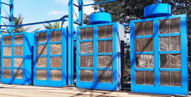 Nile Blue Dry Filter Paint Spray Booths