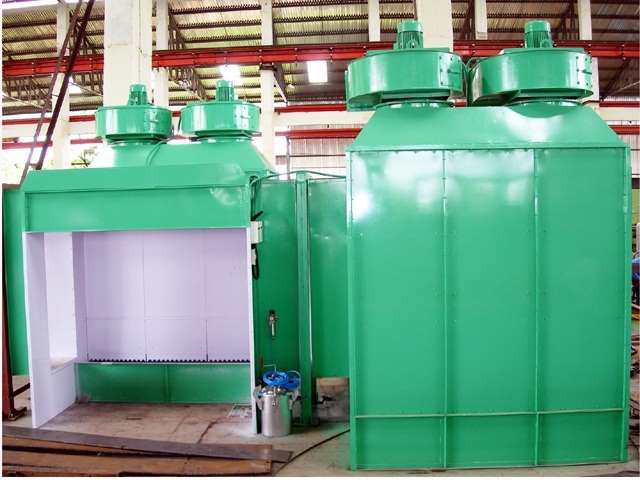Nile Blue Dry Filter Paint Spray Booths