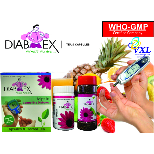 Diabex Anti Diabetic Herbal Capsules And Herbal Tea Direction: Take Orally