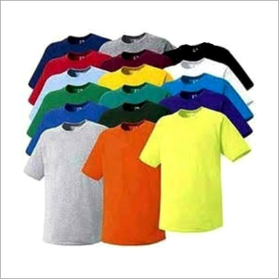 Mens Round Neck T-Shirt - Cotton, Size S-M-L-XL | O-Neck Collar, Plain Pattern, Short Sleeves Design for Everyday Comfort
