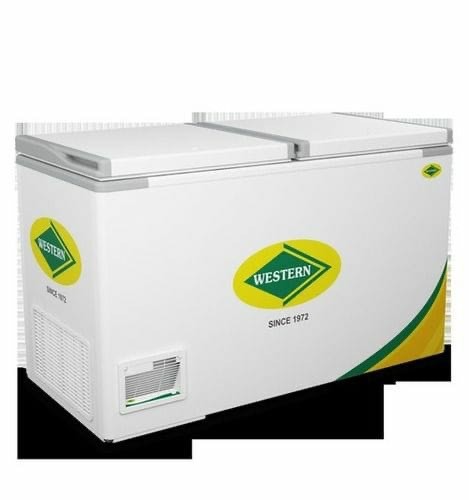 Double Door Refrigerator - 500 Liters Capacity, Stainless Steel, 700mm x 700mm x 1800mm Dimensions, Rotary Compressor, R134a Refrigerant, 220-240V Voltage, 1.5 kWh Power Consumption