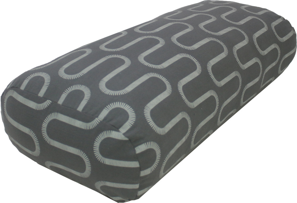 Printed Oval Bolster Application: Meditation