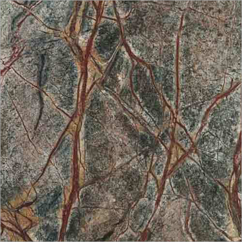 ब्राउन-ग्रीन-ग्रे रेनफॉरेस्ट ग्रीन मार्बल स्टोन