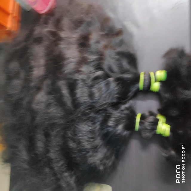 Natural Brown Raw Human Hair