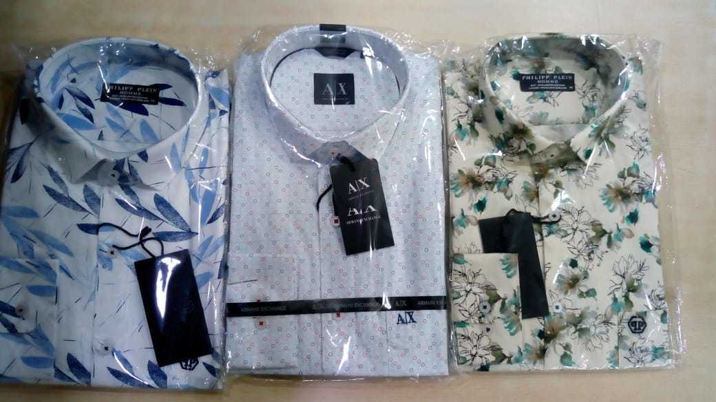 Branded Multi-colored Shirts - Color: Multi