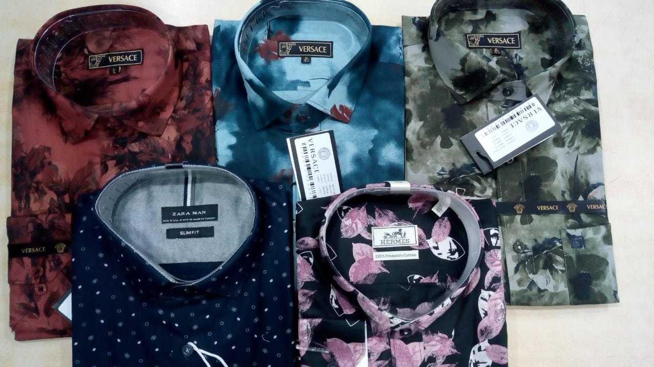Branded Multi-colored Shirts - Color: Multi