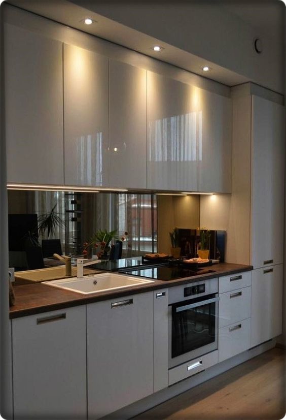 Straight Line Kitchen