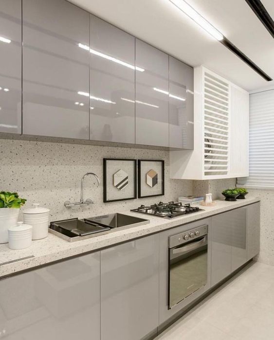 Straight Line Kitchen