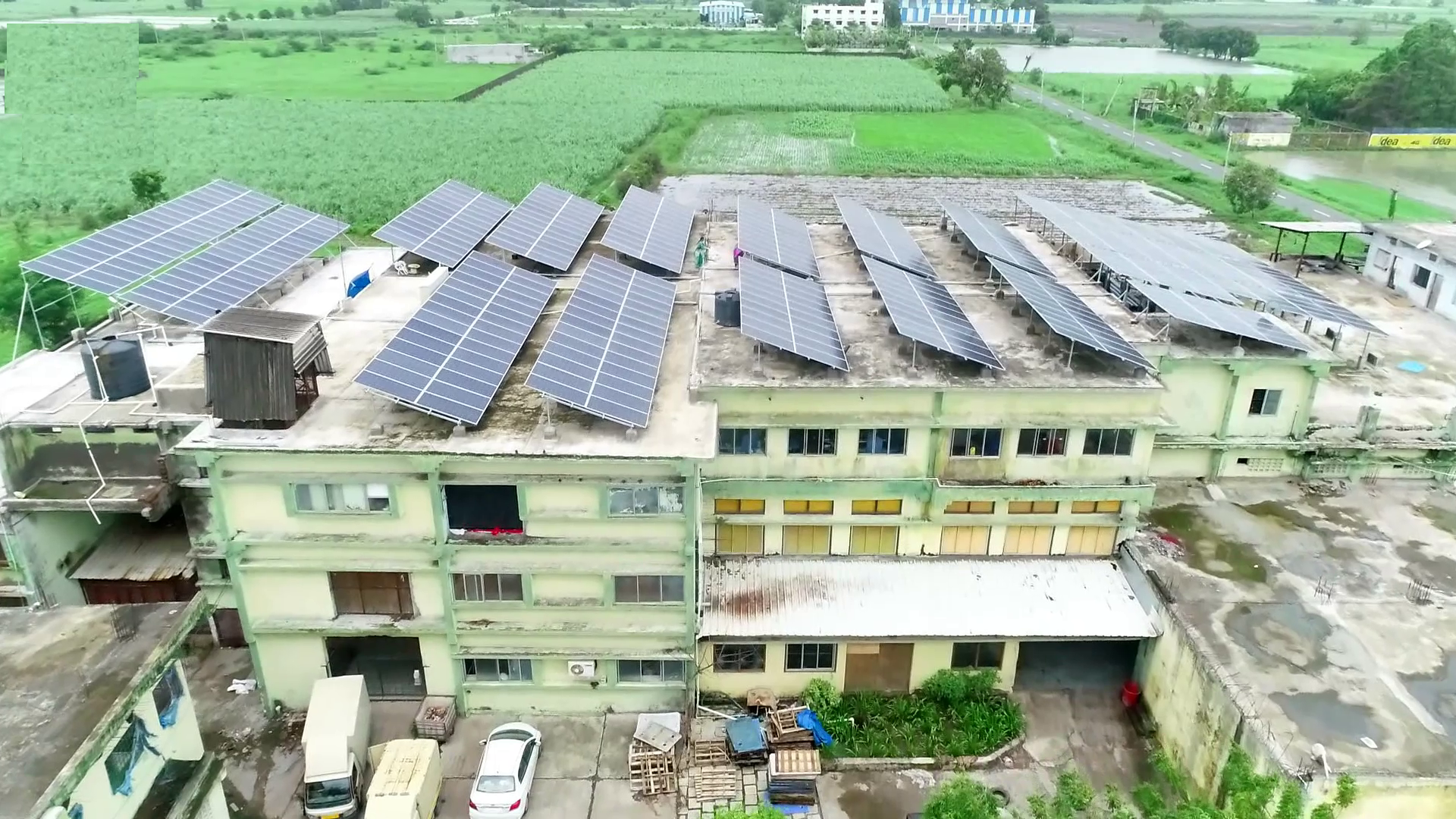 Industrial Roof Top Solar System