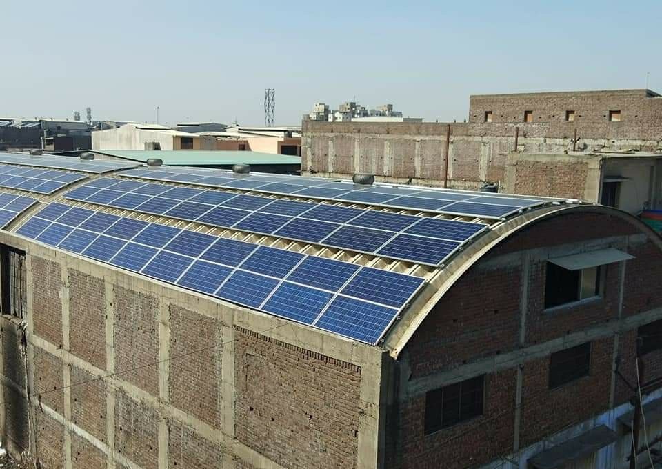 Industrial Roof Top Solar System