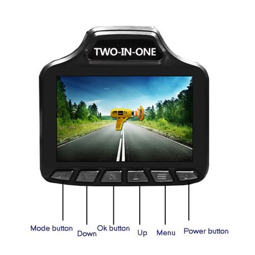 S8 2-in-1 Anti Radar Detection Devices Detectors Laser Car Dvr Gps Camera Warranty: One Year