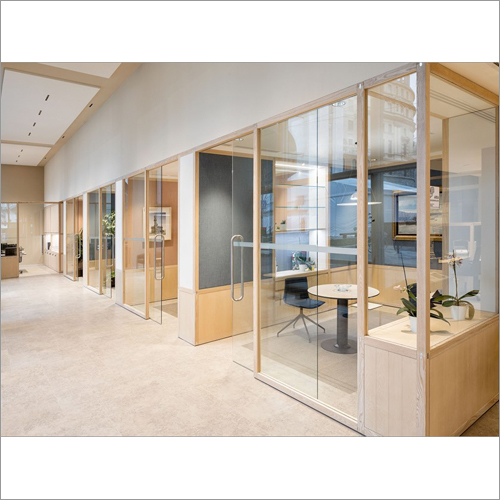 Wooden Office Partion