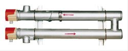 Isotherm Electric Circulation Heater - Copper, Steel, SS and Incoloy | 40 Inch Flange Size, 2500 lb Weight, 1 kW to 1 MW+ Power Rating, Powder Coated Surface Finish, Flange and Screw Plug Designs, Integral Thermostat and Thermocouple Availability