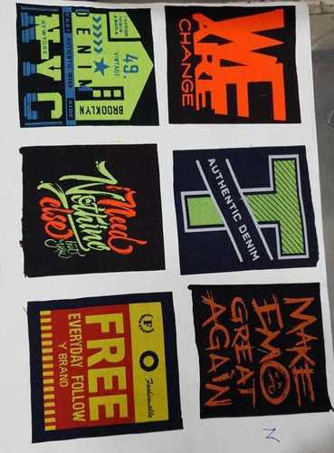 बुना हुआ लेबल पैच