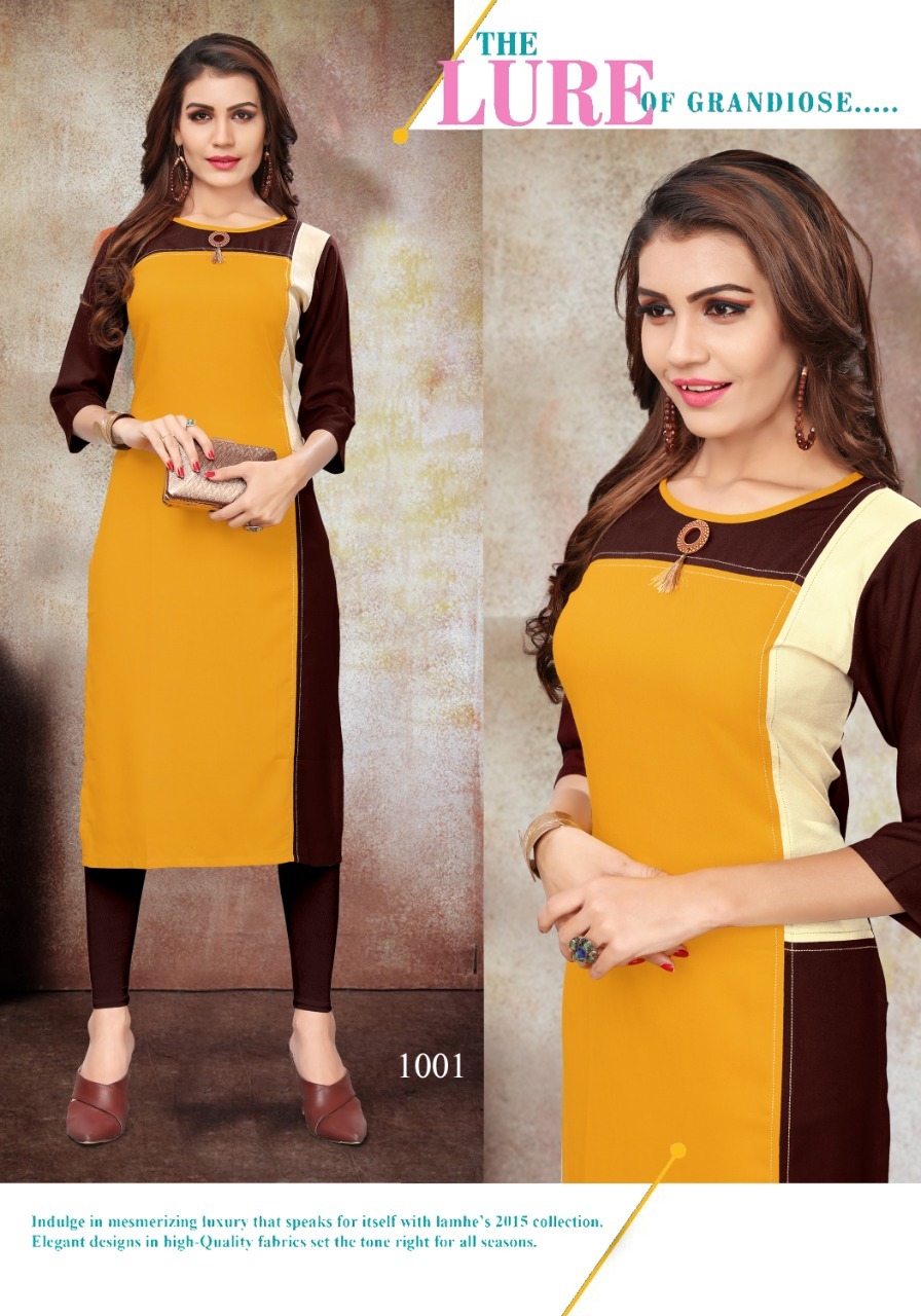 Aayna Vol-1 Plain Solid Rayon Long Kurtis - Size M(38), L(40), Xl(42) | Designed For Ladies, Suitable For Summer, Winter, Rainy, Spring