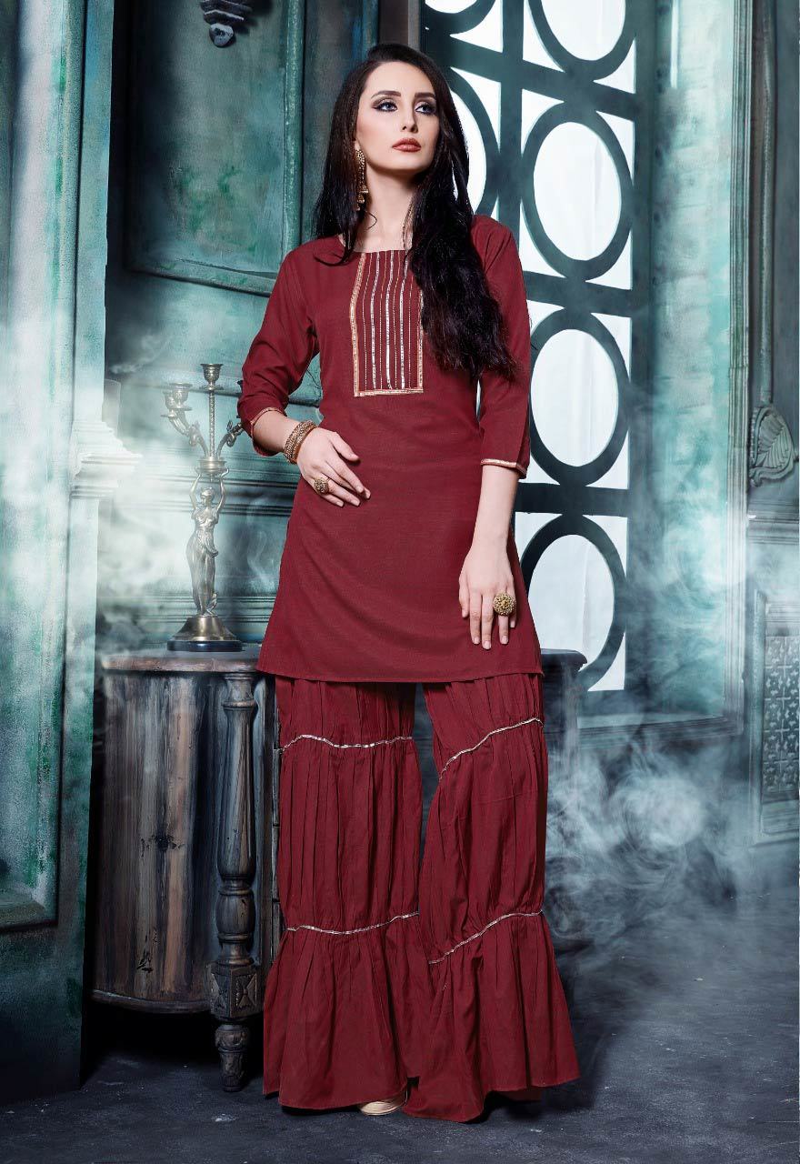 Spring Adaa Banwery Wedding Handwork Regal Kurta Set