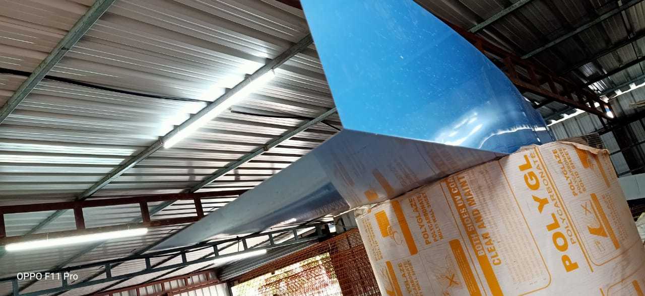 Ppgi Accessories - Color Steel, 8ft Length, Customized Width | Thickness Options 0.30mm - 0.50mm, Features L-ridge, Gutter, & A-style Shapes