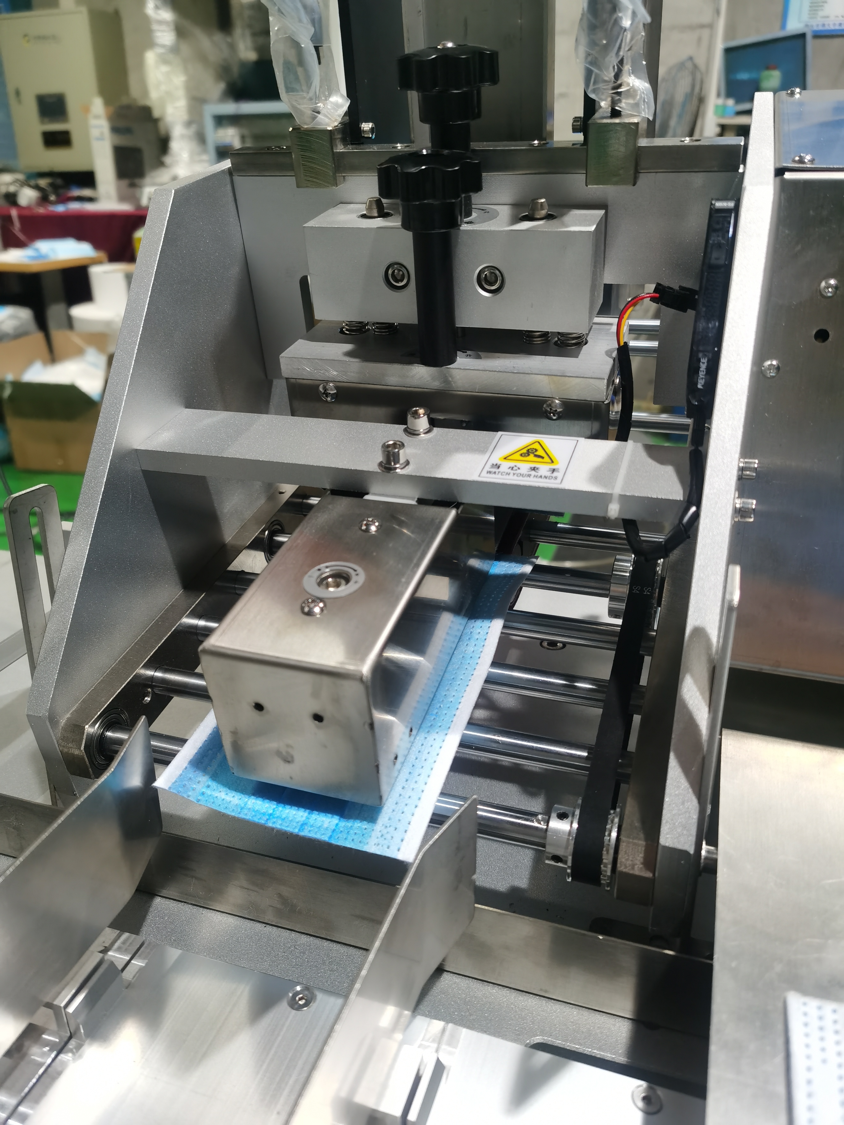 Automatic Flat Mask Machine-ear Belt Welding Power: 7000 Watt (W)