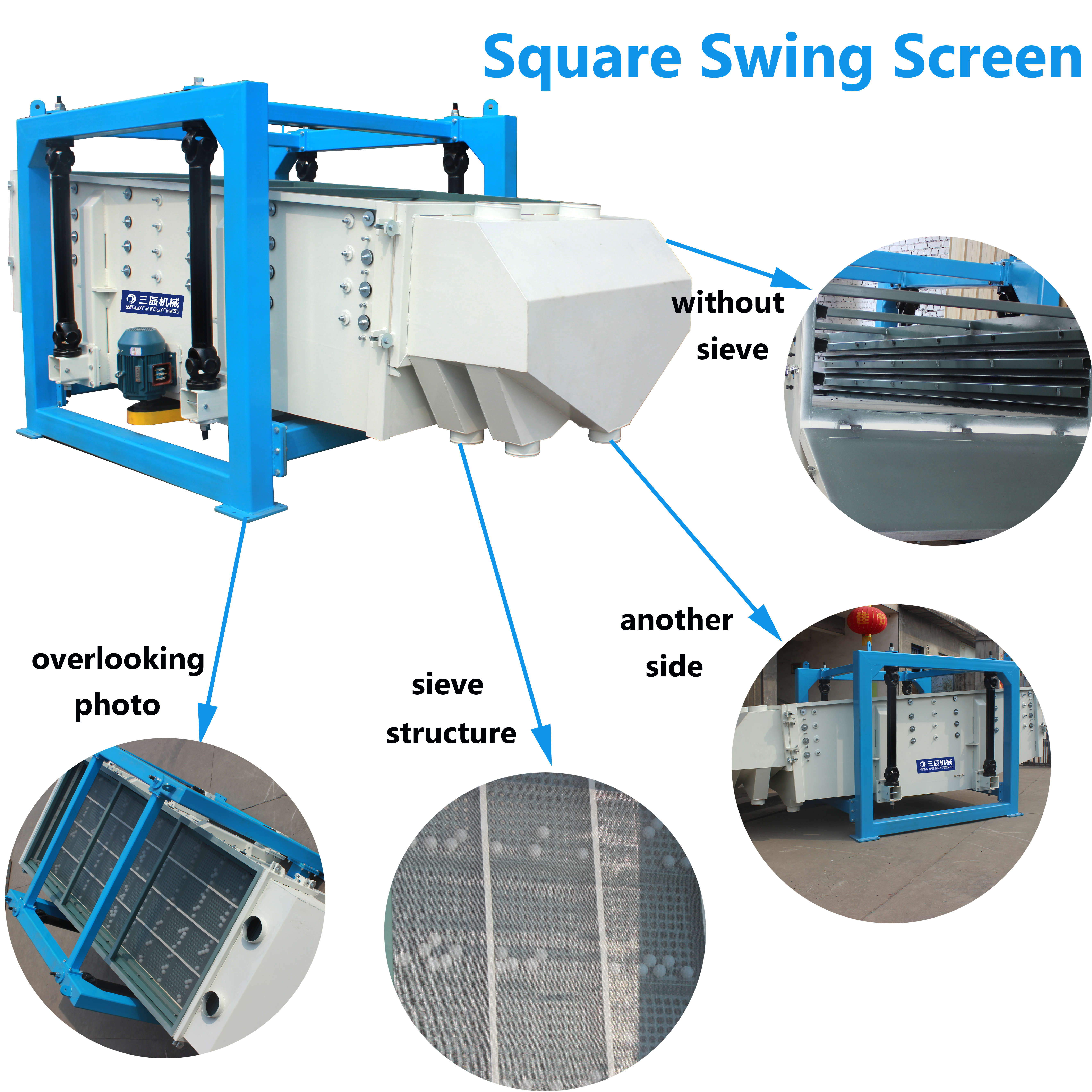 Vibrating Screen Capacity: 8-15 T/hr