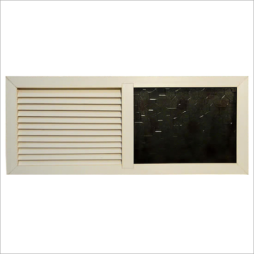 Louver With Glass Window