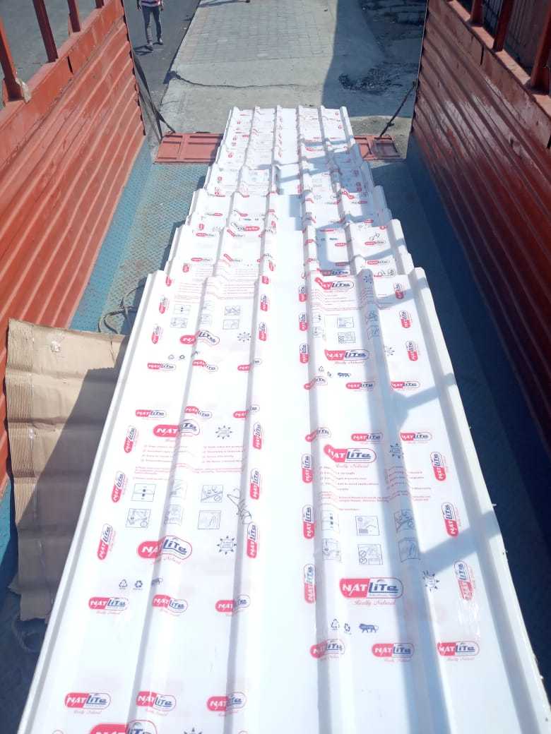 Polycarbonate Profiled Sheets Length: 20 Foot (Ft)
