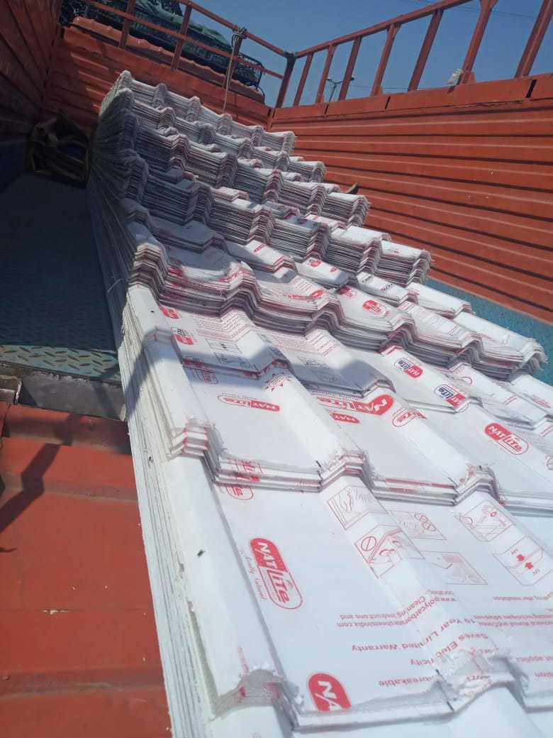 Polycarbonate Profiled Sheets Length: 20 Foot (Ft)