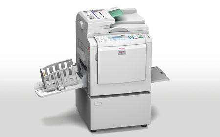 Ricoh Dx2430 Print Speed: 60-90 Two Step Ppm