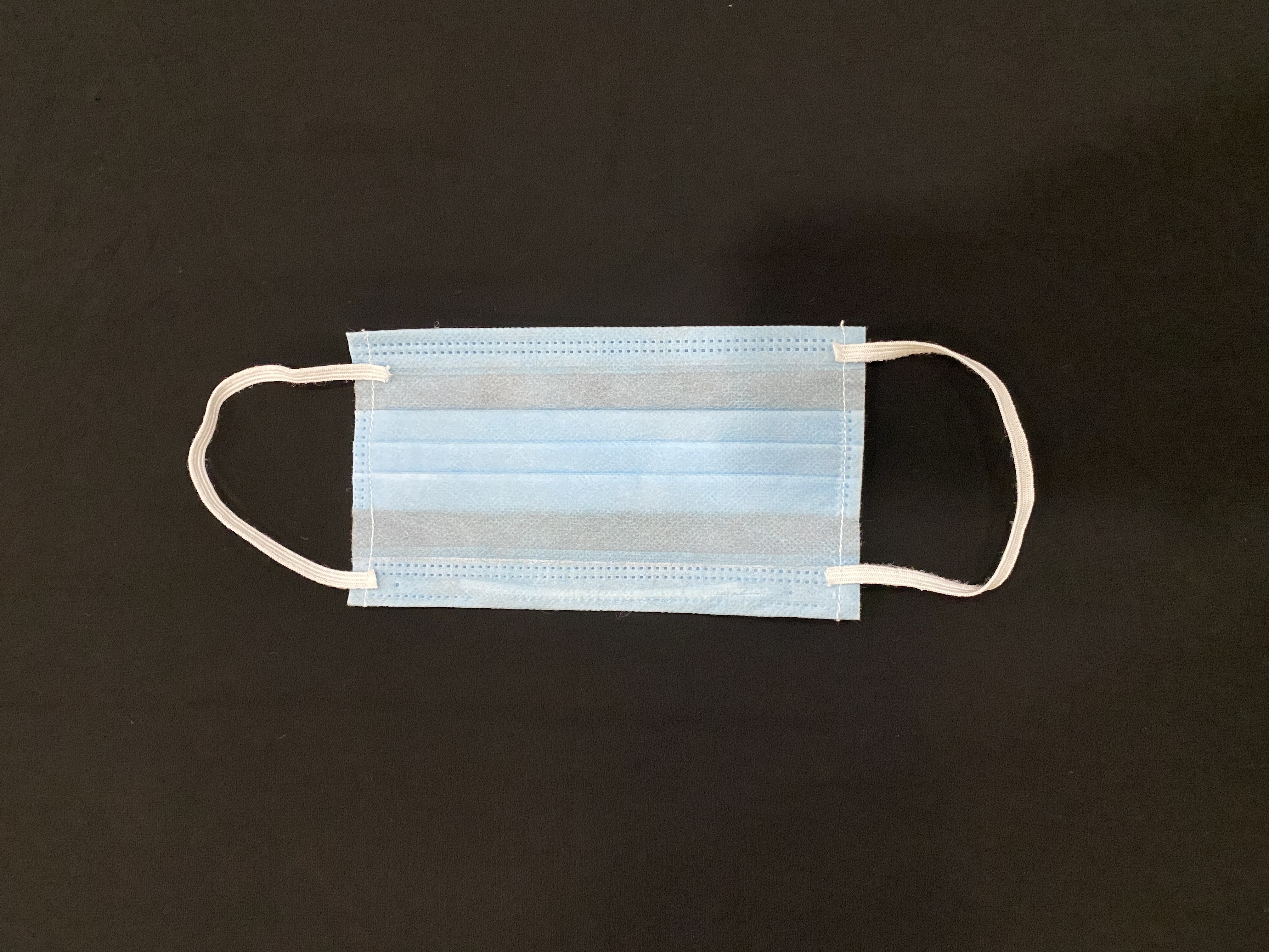 3 Ply Non Woven Mask With Nose Pin Machine Stitched Ear Loop
