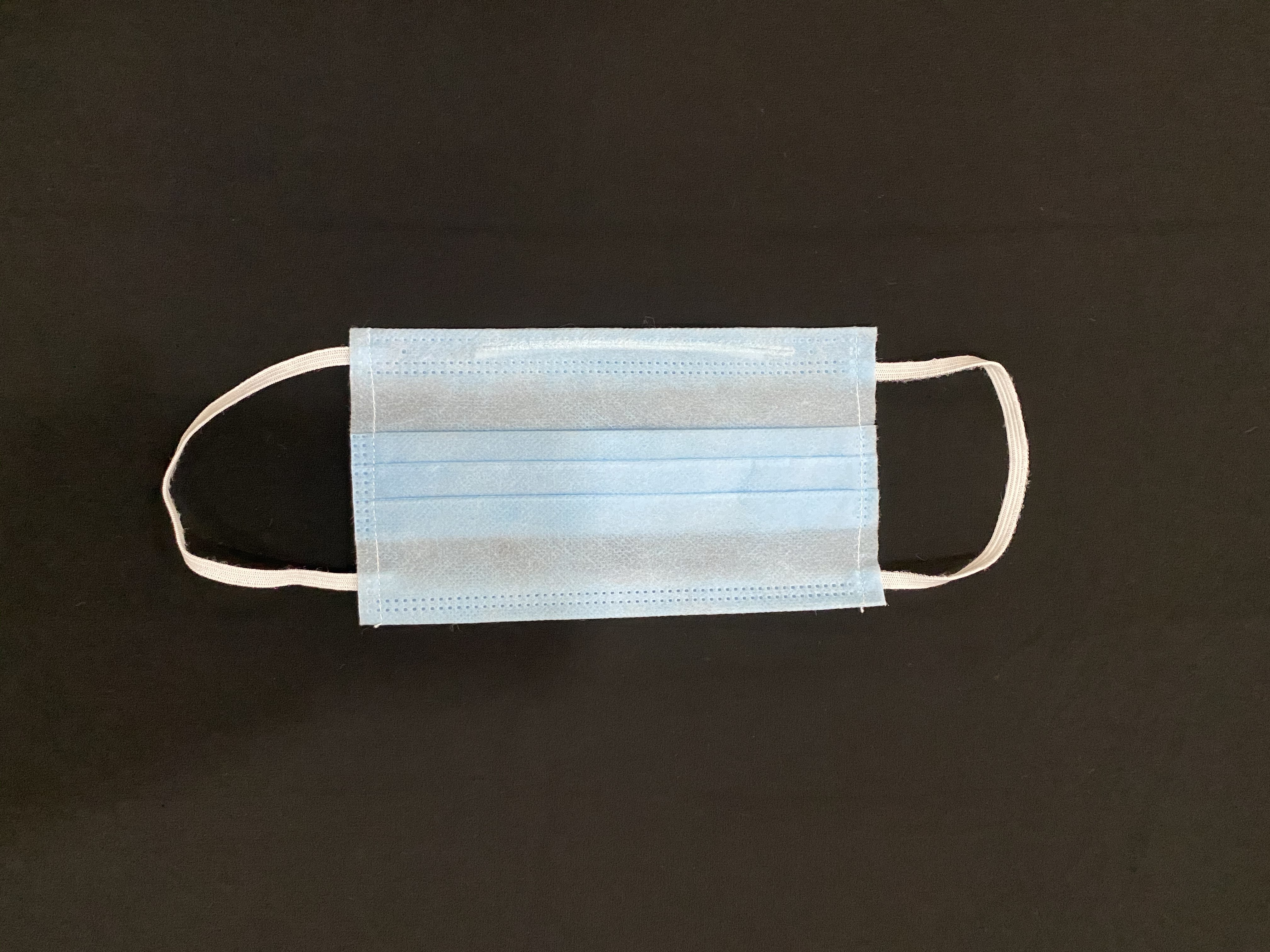 3 Ply Non Woven Mask With Nose Pin Machine Stitched Ear Loop