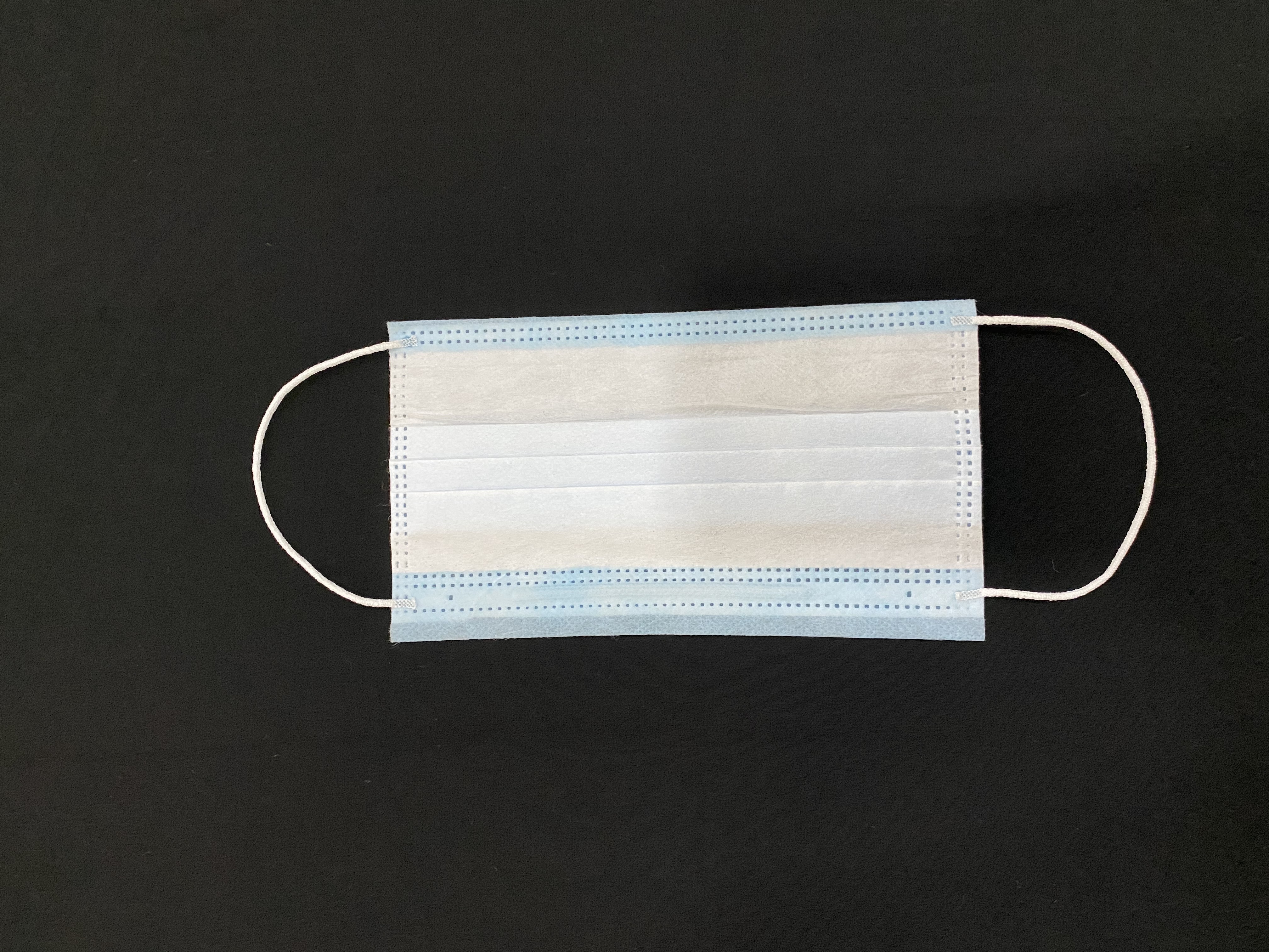 3 Ply Non Woven Mask With Pure Melt Blown Filter With Nose Pin - Spun Material, 90x175 Mm, Blue Color | Soft Design For Comfort And Fit