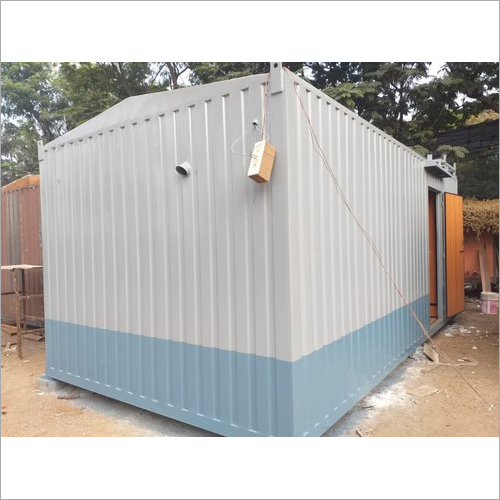 Office Porta Cabin - MS Material, Customizable Sizes, Any Color, Insulated Design | Portable, Easily Assembled, Multi-Purpose Office and Toilet Facilities
