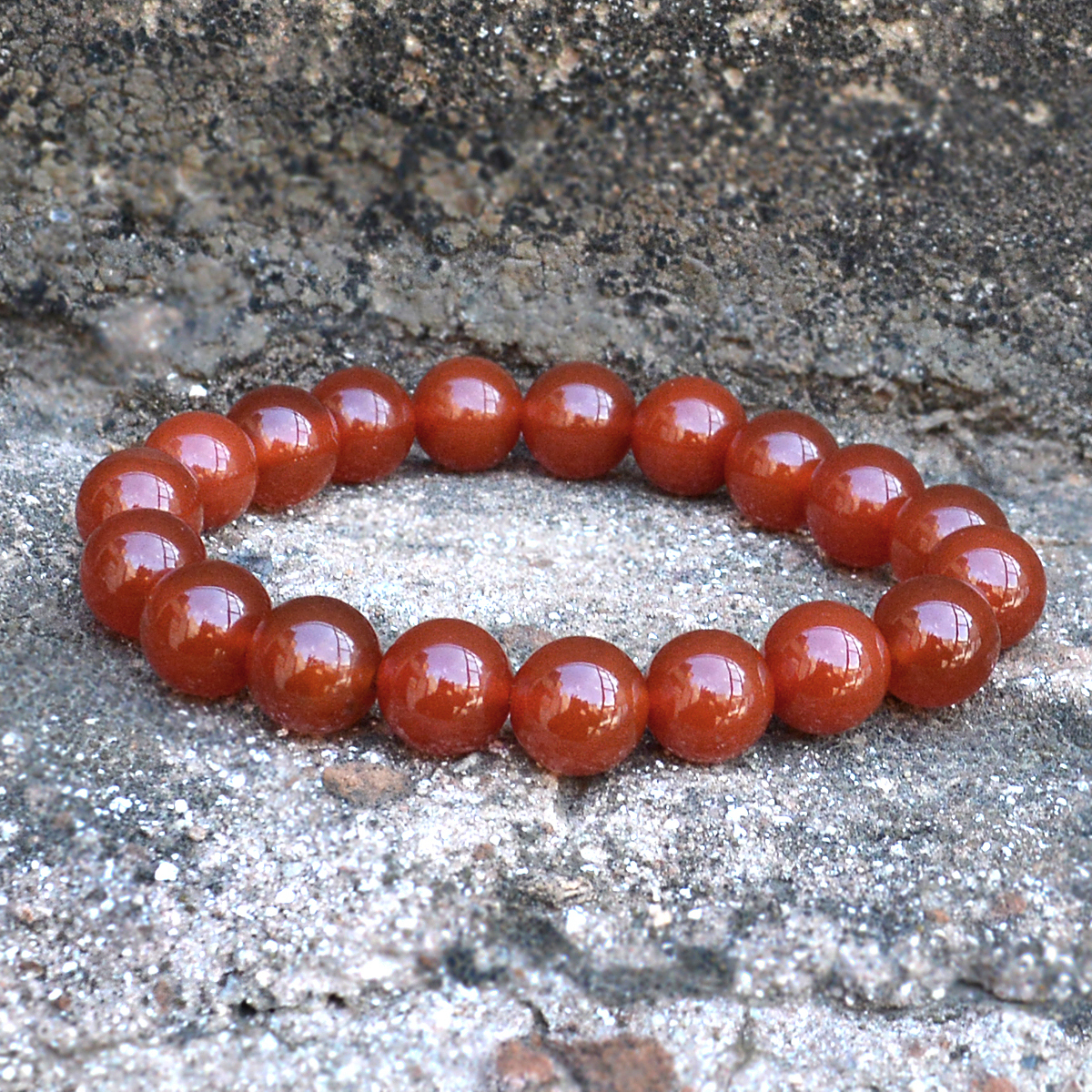 Red Onyx Gemstone Bracelet Pg-156008