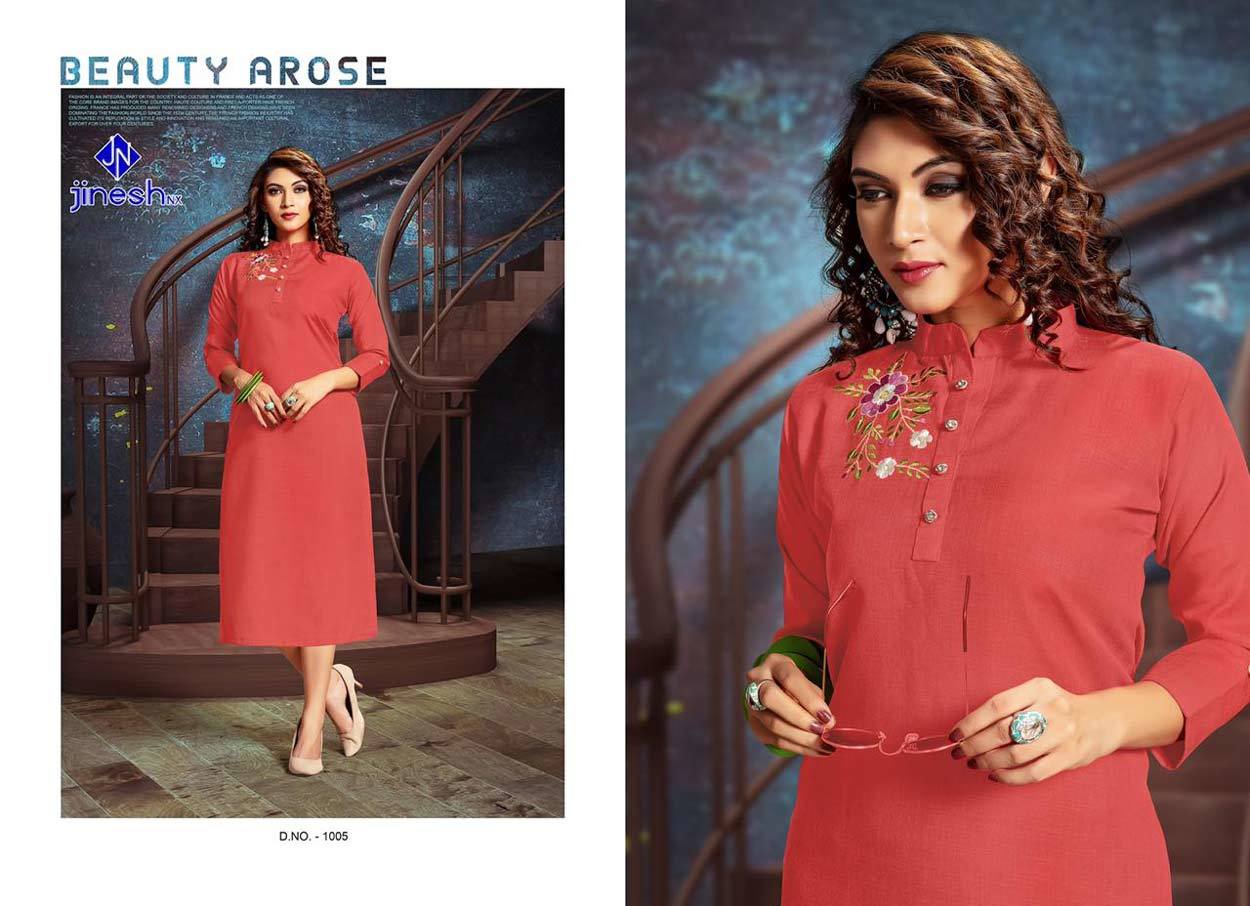 Akira Vol-1 Shubh Nx Rooby Om Slub Kurti Catalog - Size M,l,xl,xxl | Seasonal Versatility: Summer, Winter, Rainy, Spring