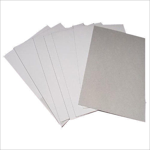 Lwc White Duplex Board - Wood Pulp, Custom Size | Plain White Finish, Ideal For Albums And Posters