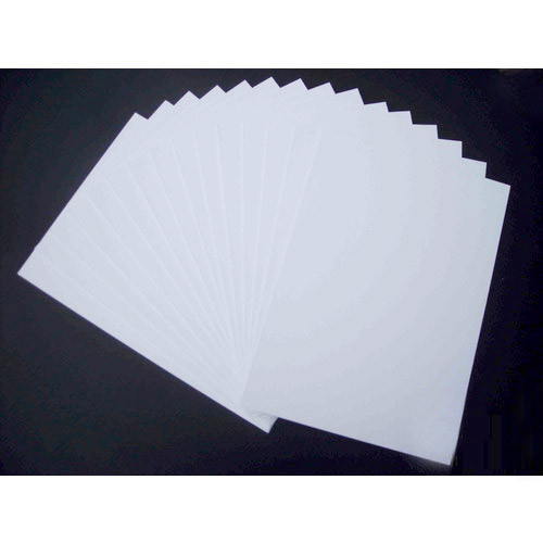 Lwc White Duplex Board - Wood Pulp, Custom Size | Plain White Finish, Ideal For Albums And Posters