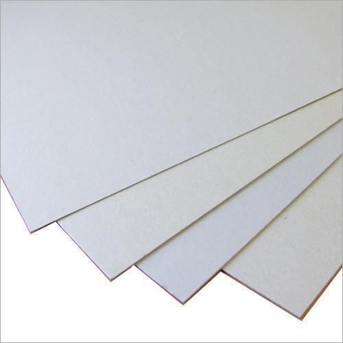 White Duplex Board - Wood Pulp Material, Plain Pattern | Use For Album, Poster, And Various Other Applications