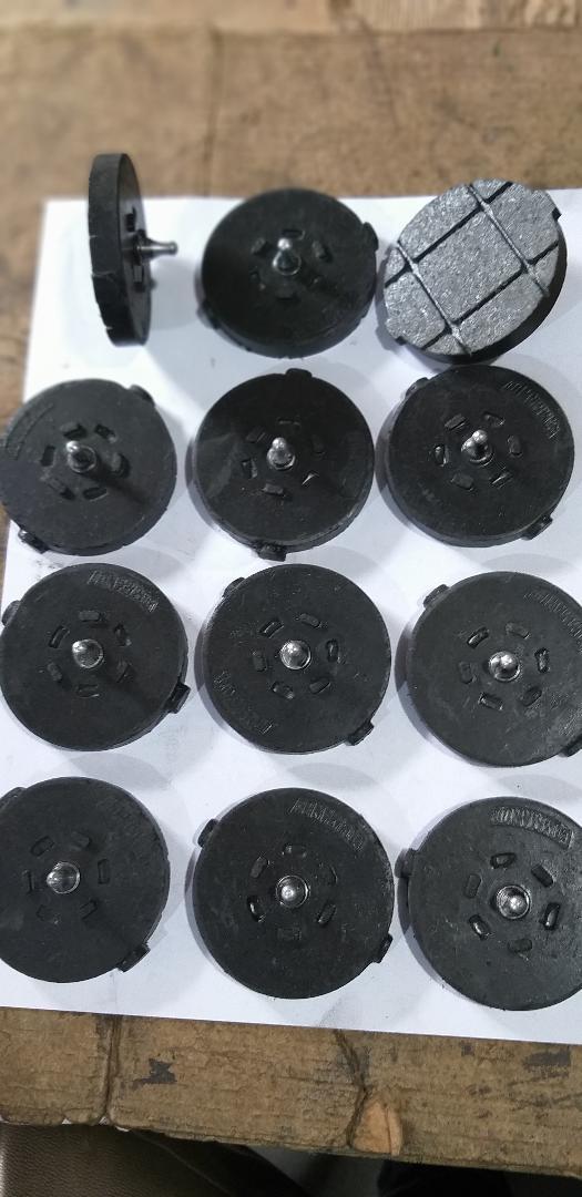 Gray & Brown Industrial Power Press Clutch Segment Liner