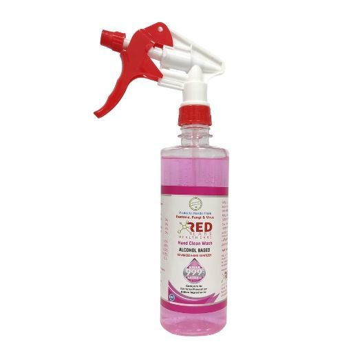 Redlabs Hand Sanitizer 500Ml With Spray Pump Application: External Use To Decrease The Bacteria On Skin.