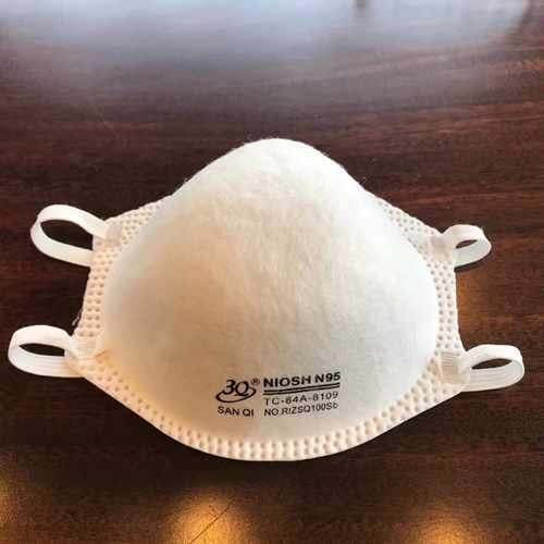 White 3q Noish N95 Mask