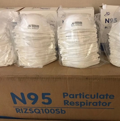 White 3q Noish N95 Mask