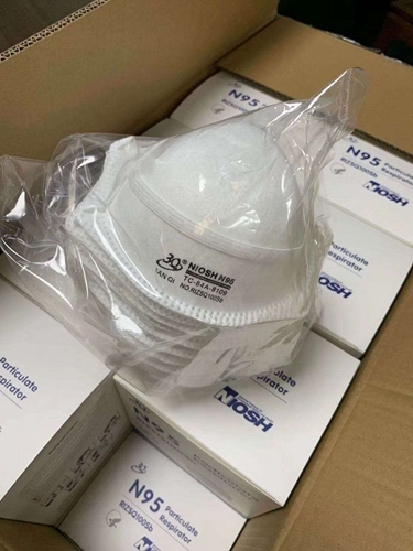 White 3q Noish N95 Mask