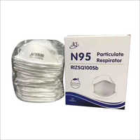 N95 पार्टिकुलेट रेस्पिरेटर फेस मास्क