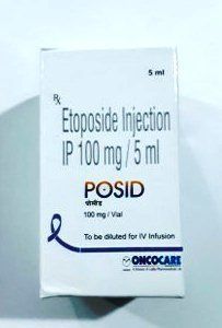 पोसिड 100mg एटोपोसाइड इंजेक्शन