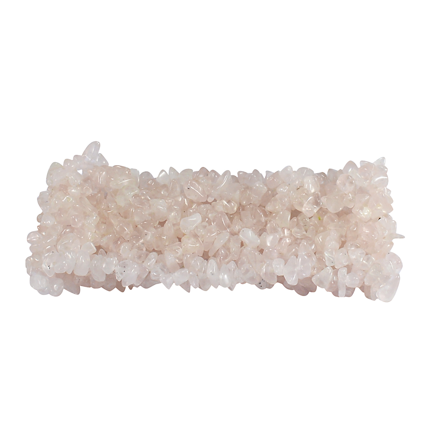 Rose Quartz Gemstone Chips Bracelet Pg-156083 Gender: Women's