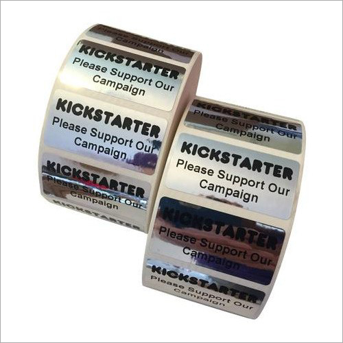 Chrome Label Roll - Features: Durable And Glossy Finish