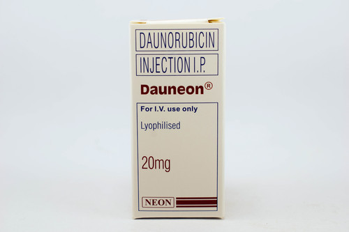 Dauneon 20mg - Daunorubicin Anti-Cancer Liquid Injection | Interferes with Leukemia Cell Growth, Contains Bupivacaine