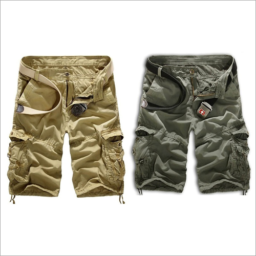 Loose Cargo Half Pant