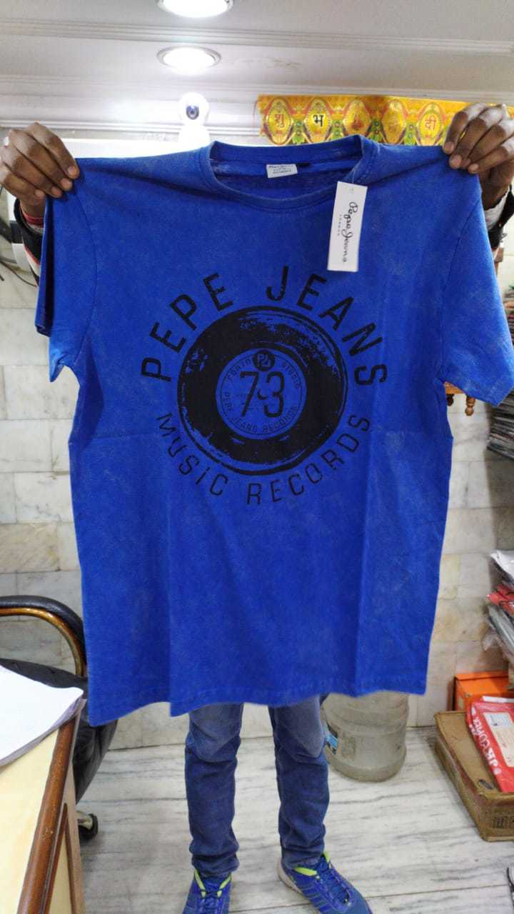 Branded T-shirts - Cotton, Sizes: M, L, Xl, Xxl | Multi-color, O-neck, Printed Pattern, 100% Genuine Fresh Stock, Surplus Brand Bill