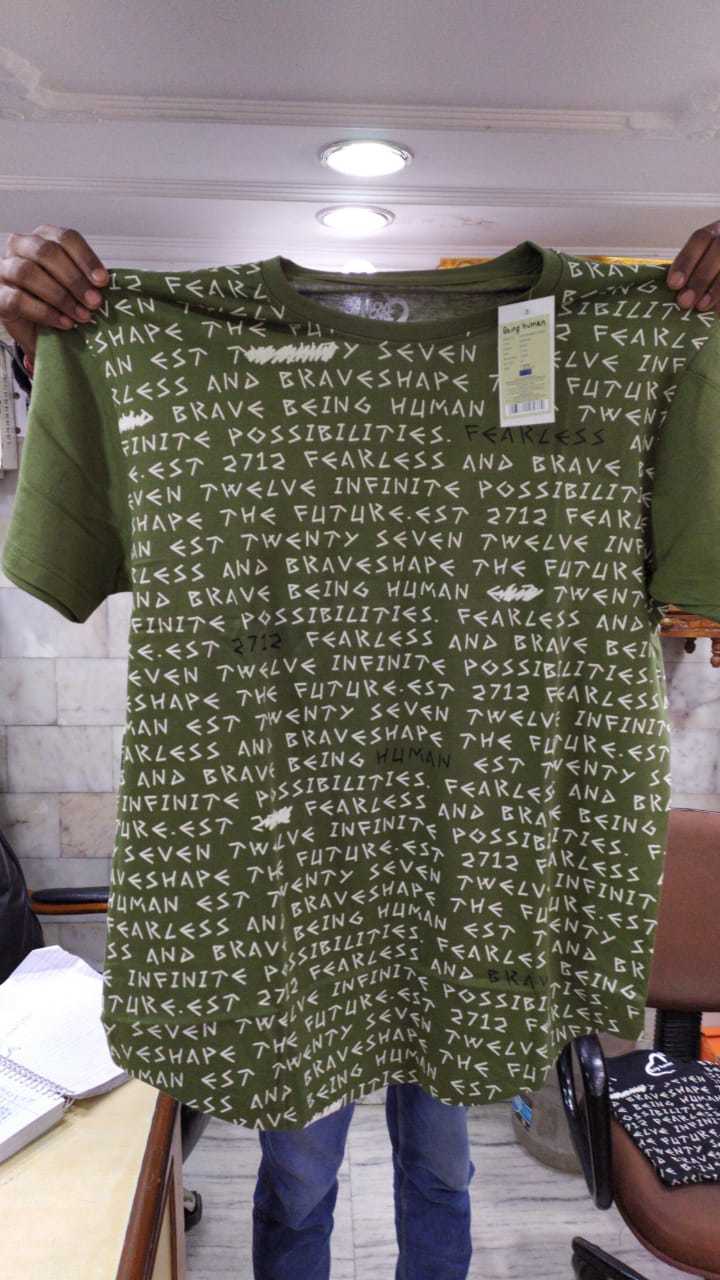 Branded T-shirts - Cotton, Sizes: M, L, Xl, Xxl | Multi-color, O-neck, Printed Pattern, 100% Genuine Fresh Stock, Surplus Brand Bill