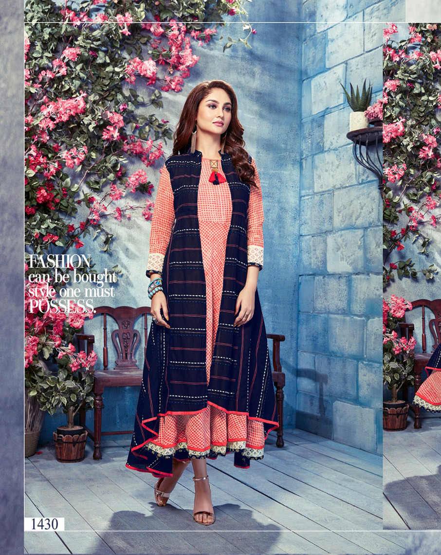 Spring Ambika Present Glamour Anarkali Long Kurti